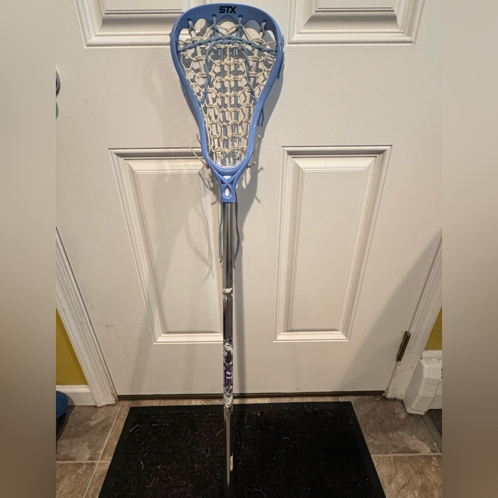 STX MYTH Blue and Silver Lacrosse Stick 42”